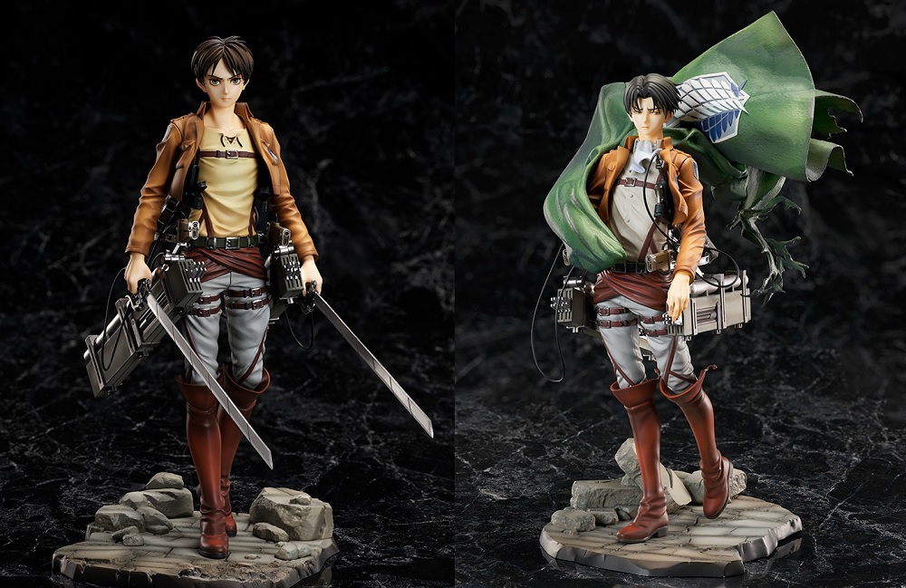 Shingeki no Kyojin - Eren Yeager e Levi